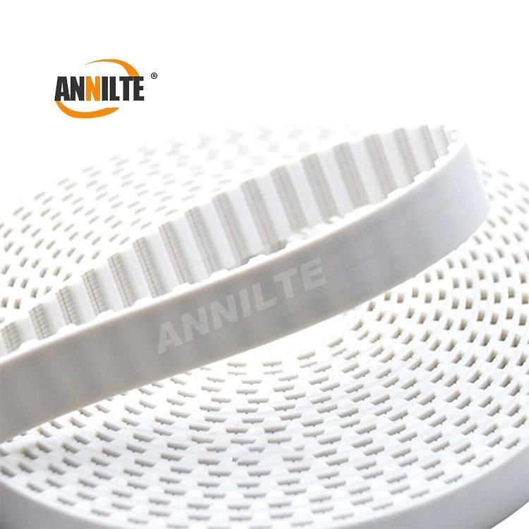 Annilte Most Popular Factory Outlet White Double Sided Tooth Endless PU Synchronous Belt