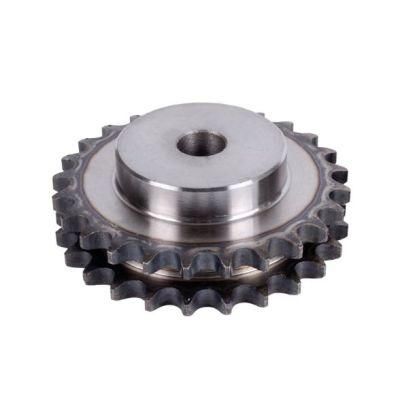 Factory Supply Finished Bore Sprocket Transmission Harden Tooth Stainless Steel Conveyor Drive Roller Chain Idler Wheel Gear Sprocket