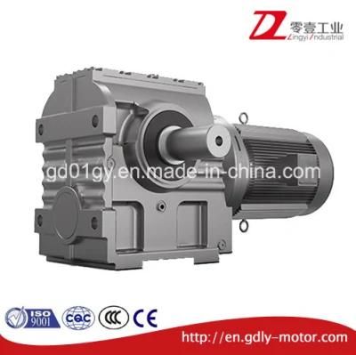 S Helical-Worm Geared Motor