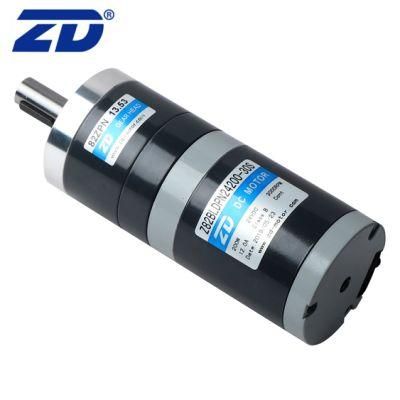 ZD 82mm 24 Voltage Hardened Tooth SurfaceBrush/Brushless Precision Planetary Transmission Gear Motor