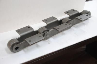 P100f143 Large Pitch ISO and ANSI Standard Driving Conveyor Chains with Attachments