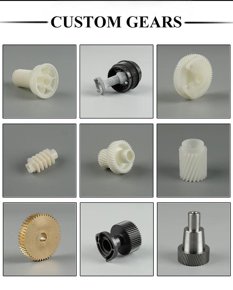 Machine Involute Drive Transmission Precision Injection Plastic Worm Gear