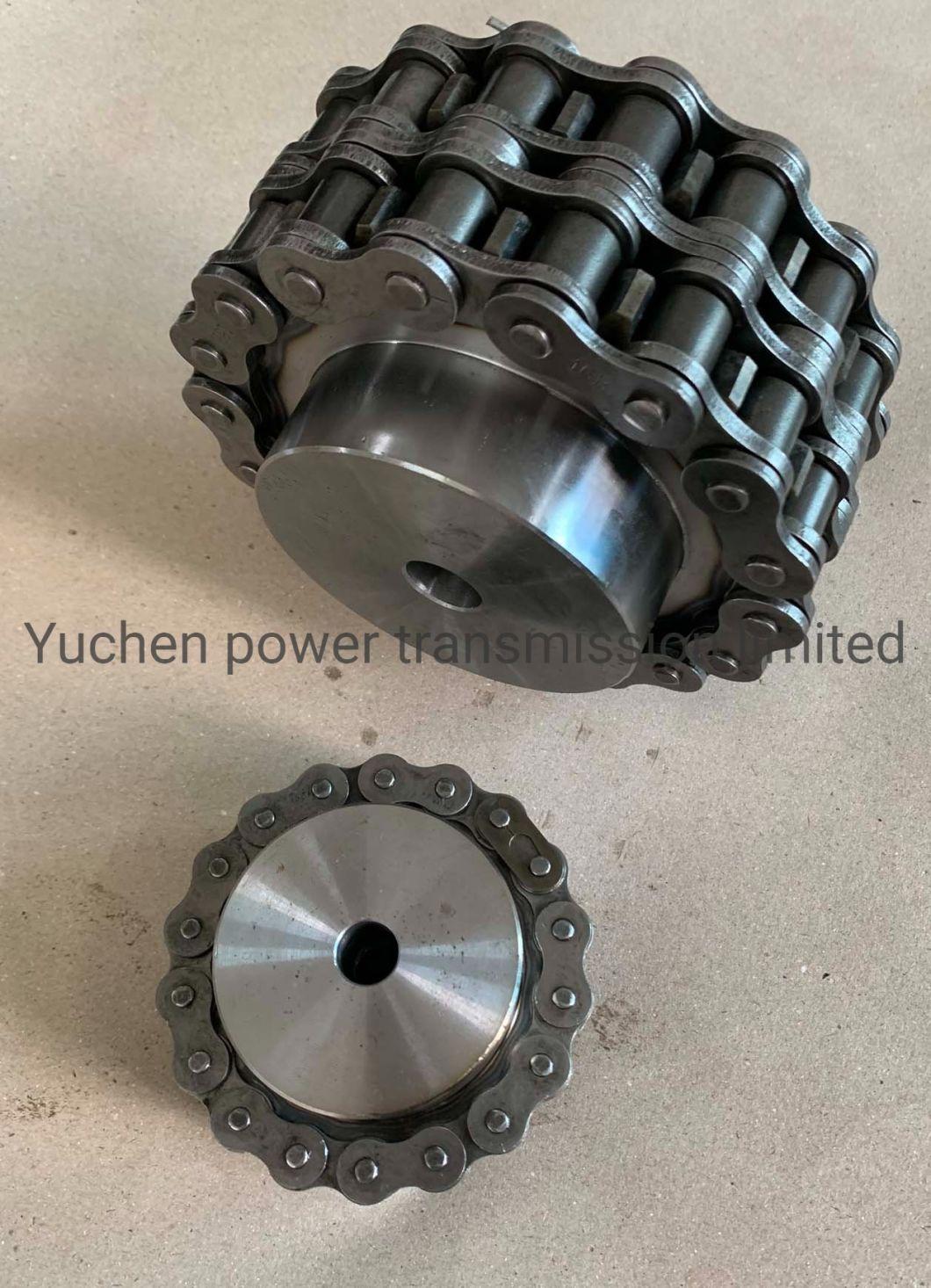 Chain Coupling of 12b-2 Double Chain with Sprocket for Power Transmission