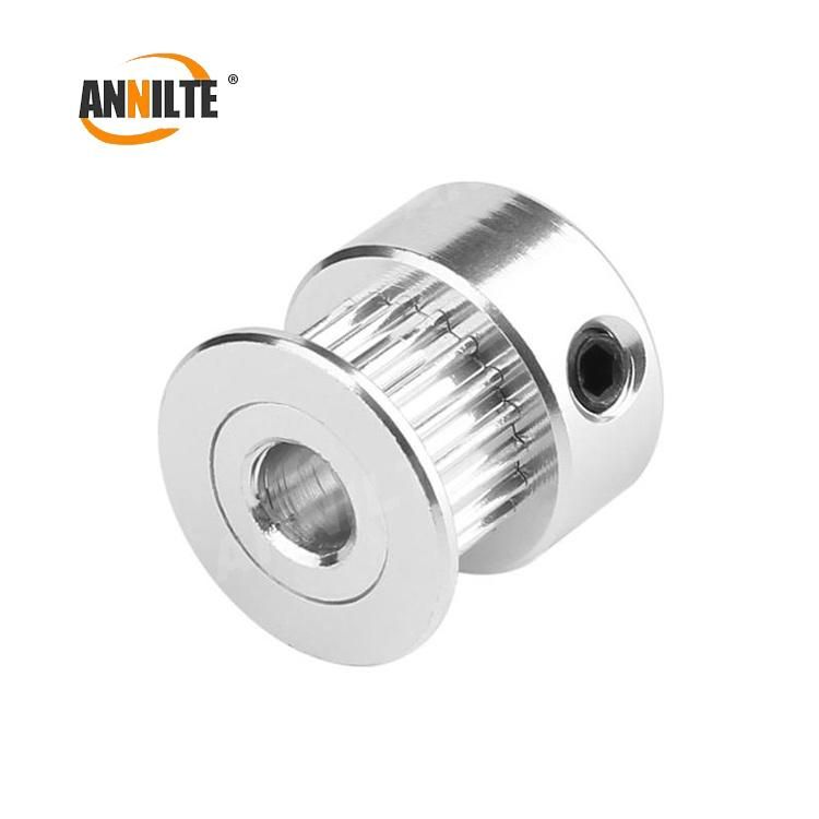 Annilte Gt2 Timing Pulley 30 36 40 48 60 Tooth Wheel Bore 5mm 8mm Aluminum Gear Teeth Width 6mm for 3D Printers Part