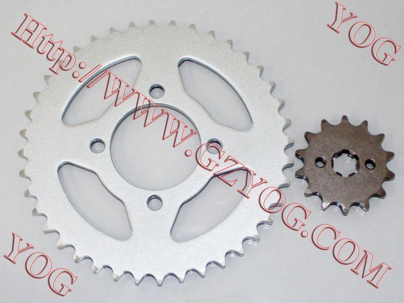 Motorcycle Parts Sprocket Set Cg125