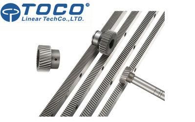 Toco Motion Rack and Pinion for Medical Equipment