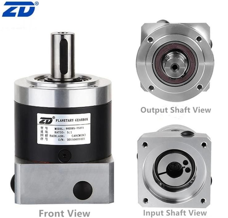 60mm Square Mounting Flange High Precision Planetary Gearbox for Stepper Motor