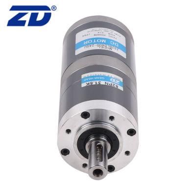 ZD IP20 Grade Protection 82mm Brush/Brushless Precision Planetary Transmission Gear Motor