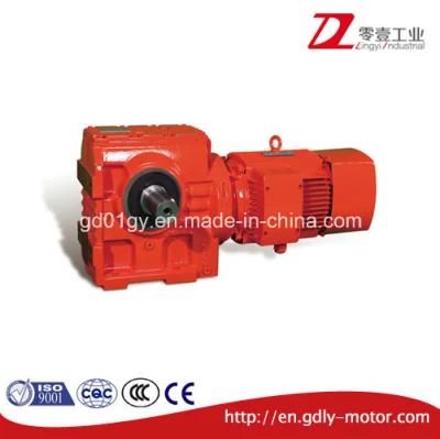 GS Worm Geared Motor Gearbox Gear Reducer with Wide Scope Transmission Ratio