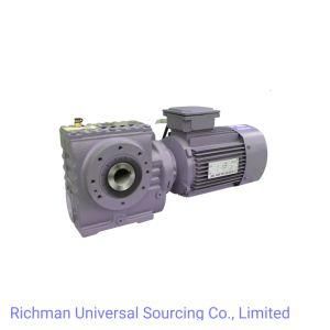 S Type Helical Gearbox Gear Unit