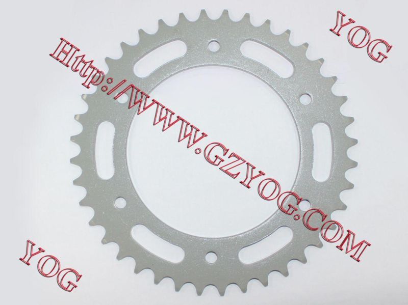 Yog Motorcycle Parts Motorcycle Rear Sprocket Cg150 Curved Bowl Type