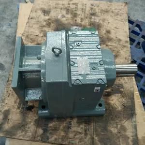 RF37-167 Foot Mounting Helical Gearbox Speed Reducer Helical Gear Box