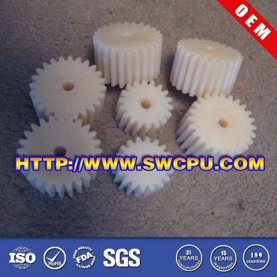 CNC Machining Mini Plastic Nylon /Derlin Spur Gear for Auto