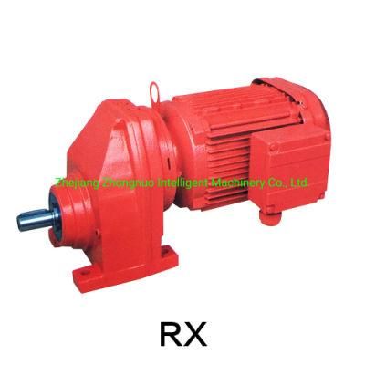 R Rigid Tooth Flank Helical Gear Units in Line Coaxial Helical Gearbox Gear Speed Reducer