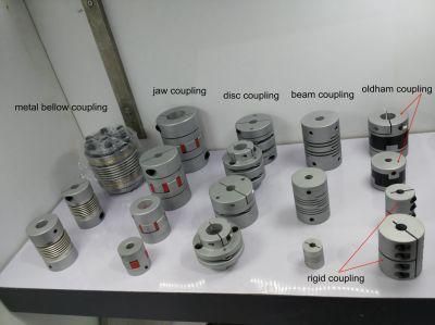D16*L22 Flexible Spider Jaw Coupling D20*L33 Bellow Coupling D16*L16 Rigid Coupling