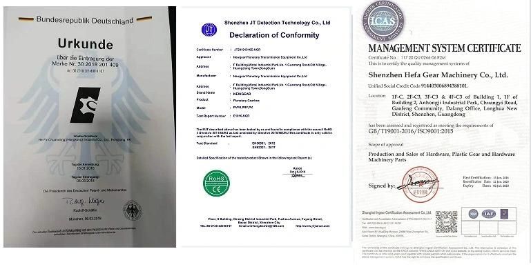 Ratio 100: 1 High Torque Planetary Gearbox for Servo Motor