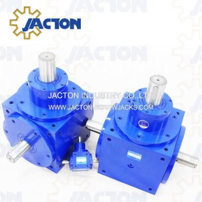 Right-Angle Shaft Type Gear Box of Spiral Bevel Gears for General Applications with High Performance and High Efficiency.