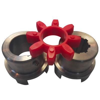 Densen Customized Jaw Coupling for Lifting Machinery, Jaw Coupling for Transportation Machinery
