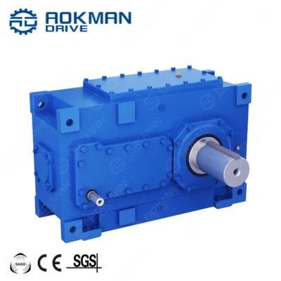 H Series Parallel Shaft Gearbox Large Power Rated Industrial Transmission Gearbox with Hollow Shaft