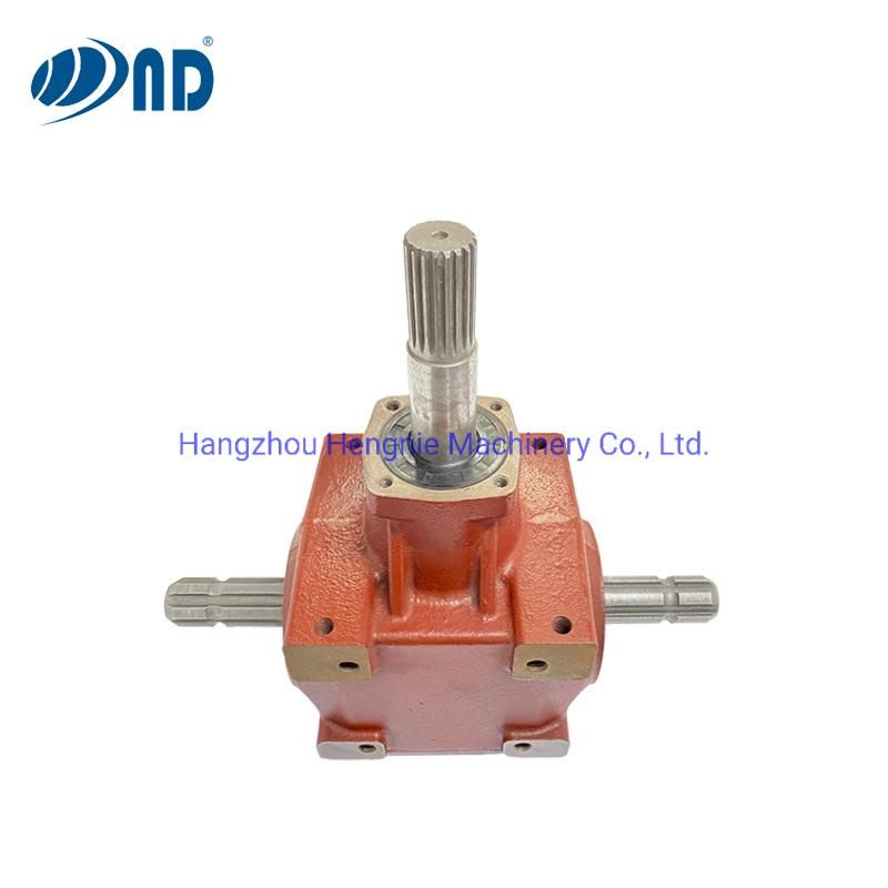 ND Agricultural Gearbox Conjoined Angular Agricultural Pto Gearbox for Power Harrow Harvester Machine