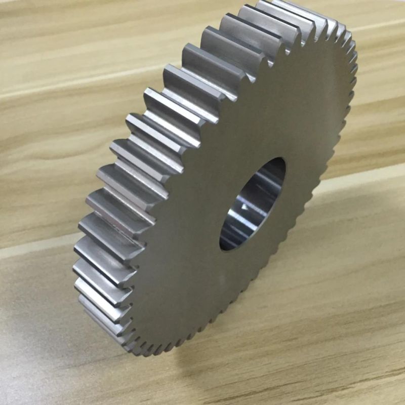 AISI 4140 15 Modules 1.5 Transmission Pinion Spur Worm Gear