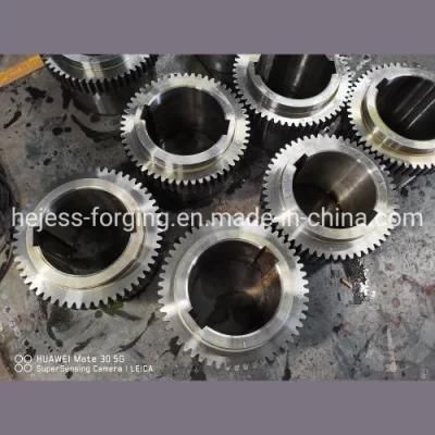 Custom Nonstandard Forging Gear Froged Gear 20crmnti Material