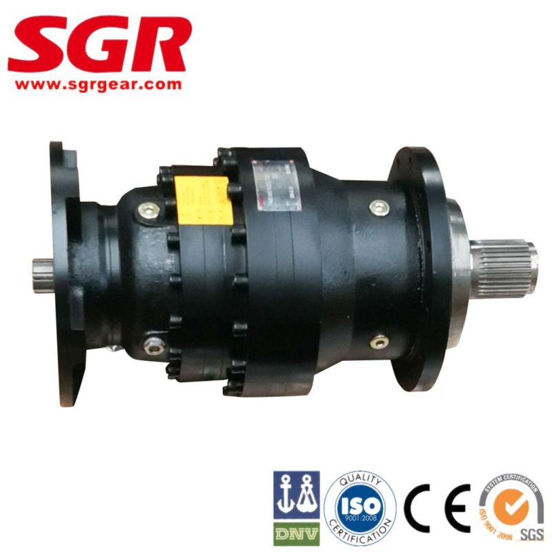 Brevini Flange Input Planetary Gearbox Reducer Female Splined Shaft Big Output Torque