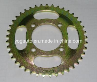 Yog Motorcycle Parts Motorcycle Rear Sprocket Cg150 Curved Bowl Type