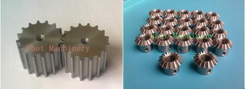 Stainless Steel Worm Drive Gear and Brass Transmission Spur Gear