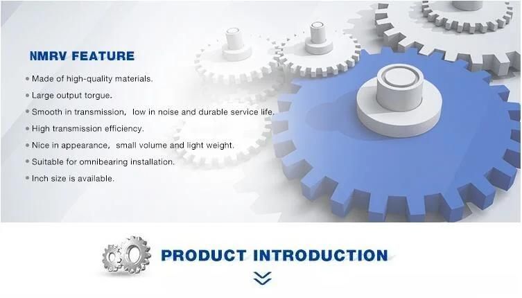 Eed Transmission Featured Worm Gearbox RV Series E-RV050