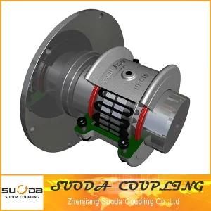 Large Transmission Torque Clutch Connected Grid Coupling