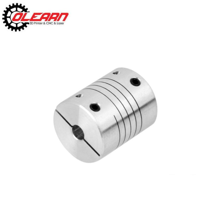 Olearn Shaft Coupling Aluminum Alloy Flexible Stepper Motor Coupler Motor Connector