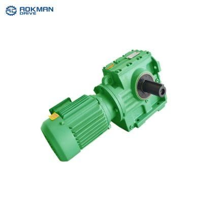 Best Selling S Series Helical Worm Gear Reducer with High Torque