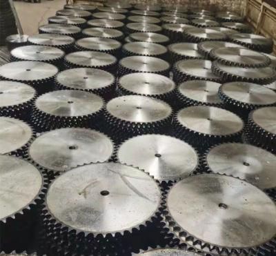 Conveyor Belt Parts Motorcycle Parts Transmission Gearbox Roller Chains 16b-50teeth Hub Sprocket for Various Conveyor Chains