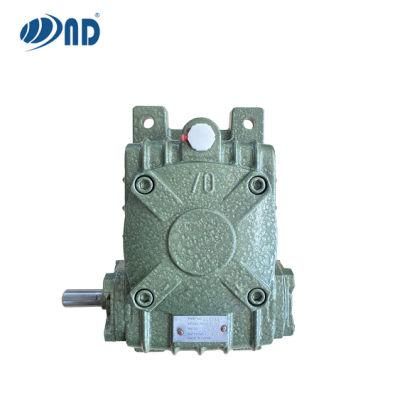 Hot-Selling Wp Series Shaft Worm Gearbox Reducer Cast Iron Transmission Gear Box