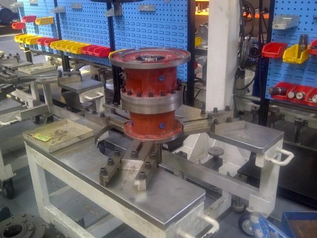 Helical Bevel Horizontal Type Gear Speed Reducer with Hollow Shaft
