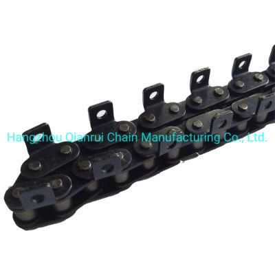 Roller Chain with Attachments Carbon Steel/Stainless Steel Roller Chain and Conveyor Chain