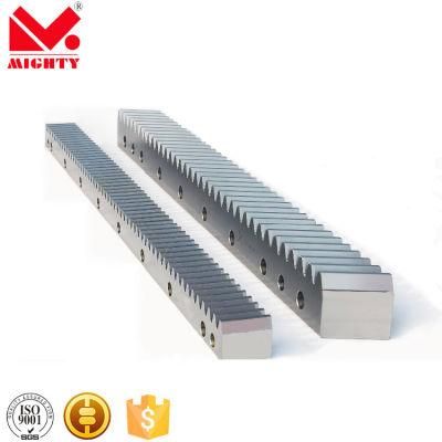 Steel Straight Teeth Gear Rack and Pinion Hardened Linear Motion Spur Gear Rack Model 1.5