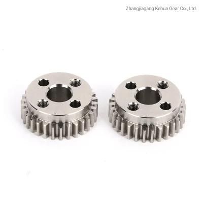 Cast Steel Spur Transmission Shaft Gearbox OEM Gear