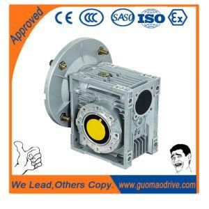 Customized Super Quality RV Series Worm Gear Reduction with Output Flange