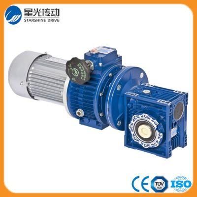 RV Series Worm Gearbox with Motor