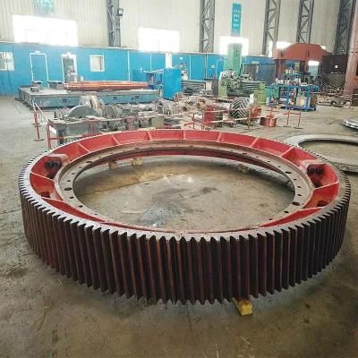 Large Diameter Girth Gear for Ball Mill Production