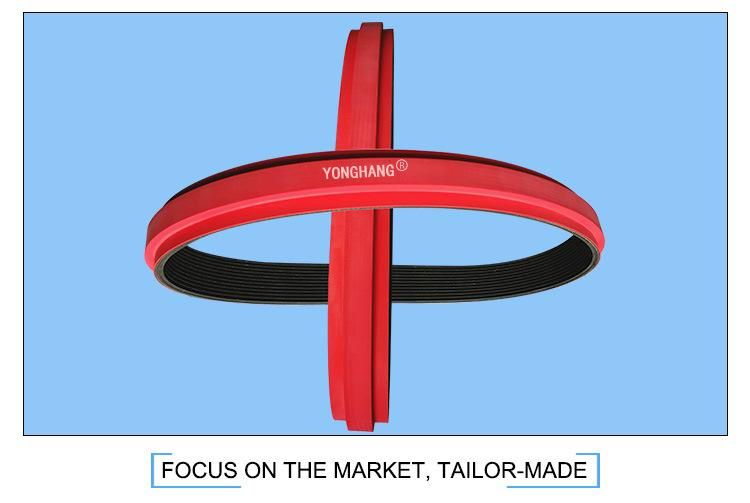High-Quality Neoprene Screwing Machine Belt with Groove