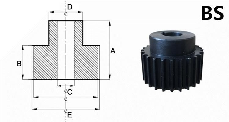 Motor Large Diameter Timing Belt Pulley for Conveyor Belt