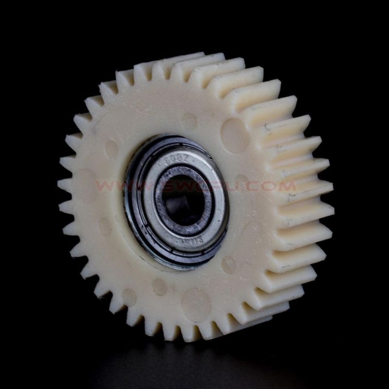 Customized POM Nylon Plastic Compound Spur Gear