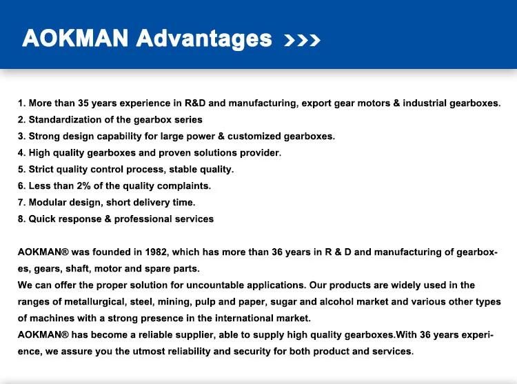 Aokman Drive Speed Reducer High Precision Planetary Gearbox