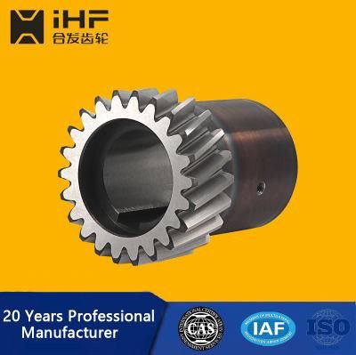 Ihf Forging Alloy Steel Helical Gears Left-Handed Configurations Bevel Gear for Automation Machinery