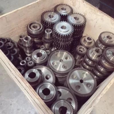 C45 Steel Various Products (DIN/ANSI/JIS Standard or made to drawing) Transmission Parts/Hardened Tooth Hub Sprockets
