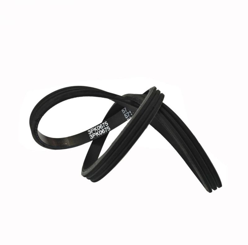 Professional China Manufacturer Fabric Electric Poly V Belt Ribbed Belt for Wash Machine