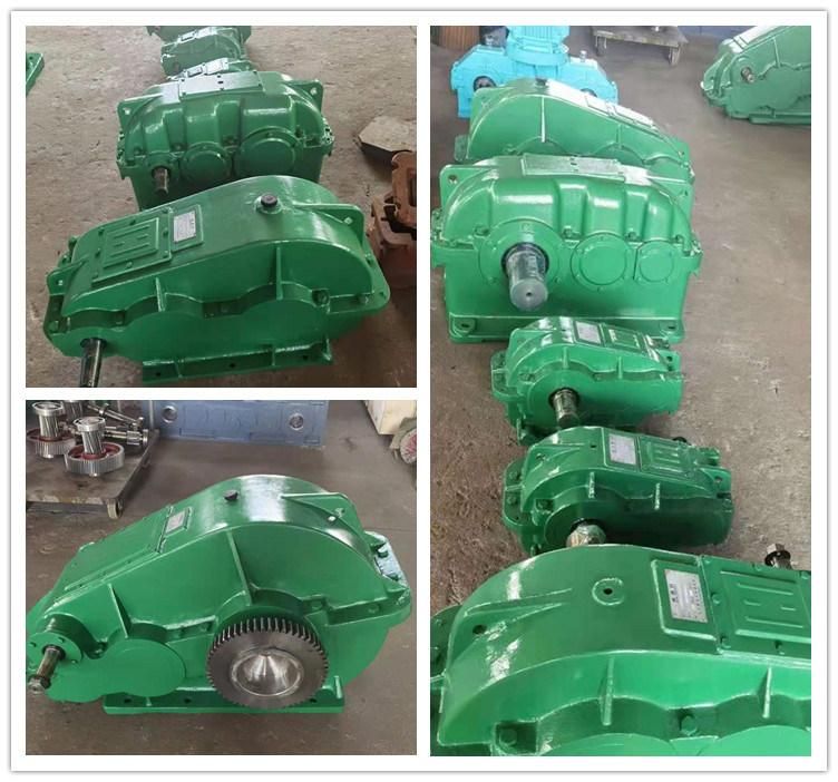 Hot selling soft tooth gear cylindrical gearbox transmission Reducer ZQ500 JZQ650 gear speed reducer